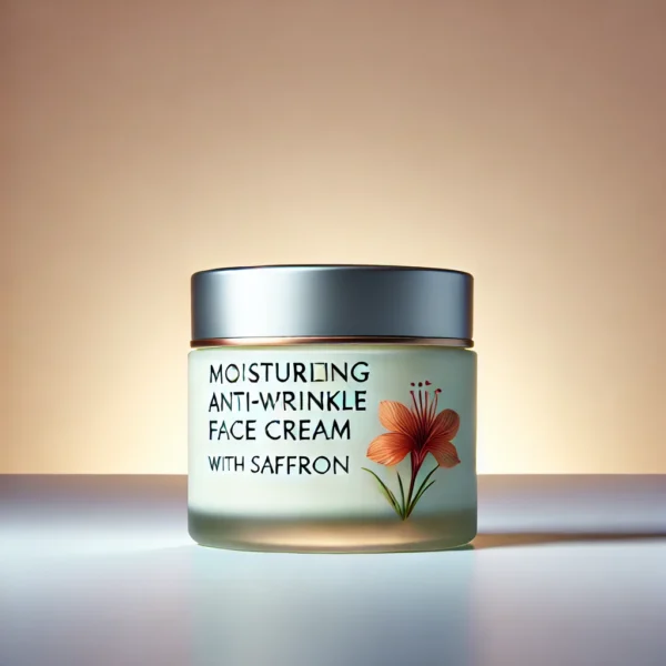 Moisturizing Anti-Wrinkle Face Cream with Saffron