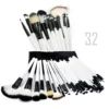 32 Piece Wooden Makeup Brushes - Image 7