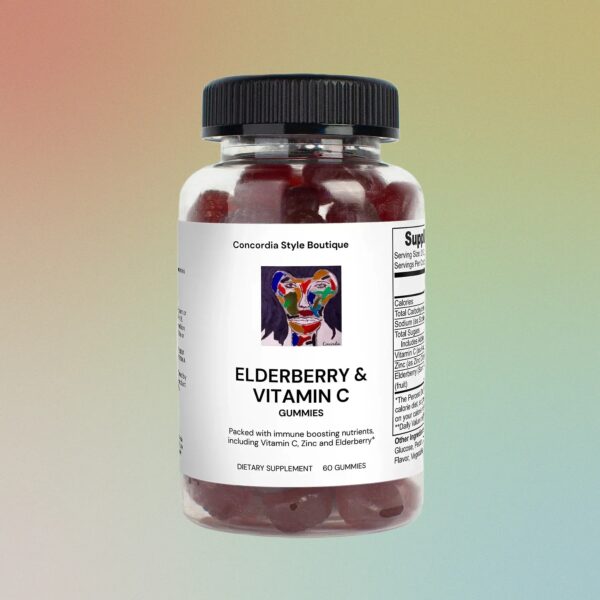 Elderberry & Vitamin C Gummies