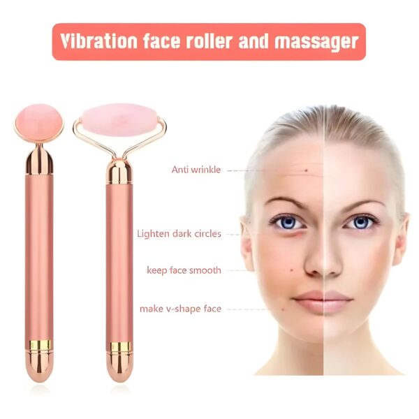 Vibrating Gemstone Rollers/Massager