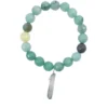 Moss Agate Bracelet & Grey Titanium Quartz - Image 2